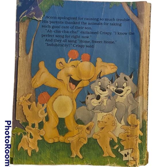 Little Golden Book Crispy In No Place Like Home 1987 Special Edition Paperback - Picture 9 of 10